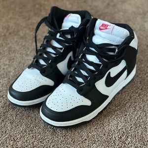 Black and white Nike Dunks